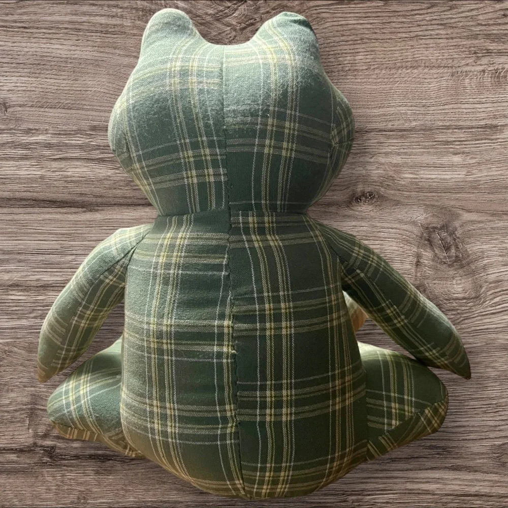 Pier 1 Imports Green Frog Plush